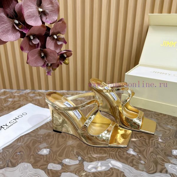 2024 SSJIMMY CHOO Dinner High Heel Sandals/Single Shoes——————————Top tierThe Australian poina07ni8gm - Image 9