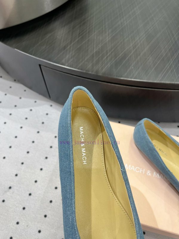 ????&???????? Personalized ballet single shoesFabric denimInner sheepskinLeather soleElegantic8r2yec - Image 5