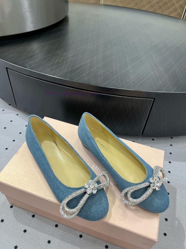 ????&???????? Personalized ballet single shoesFabric denimInner sheepskinLeather soleElegantic8r2yec - Image 9