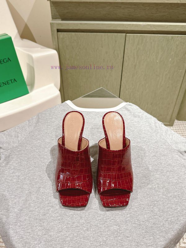 | ²⁰²4 ??  ?? BV Knot series metal heel slippers with high heels~Original version and 8.5 1:624zf8i2 - Image 2