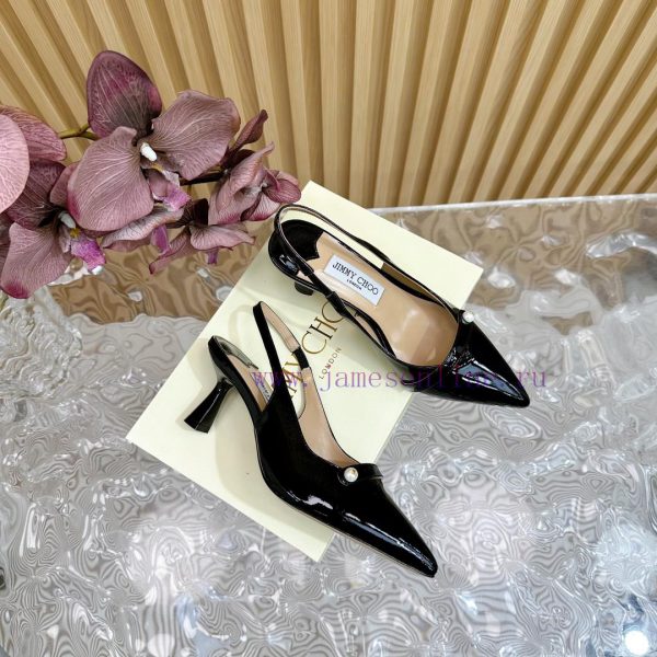 2024 SSJIMMY CHOO Dinner High Heel Sandals/Single Shoes——————————Top tierThe Australian poing33tvere