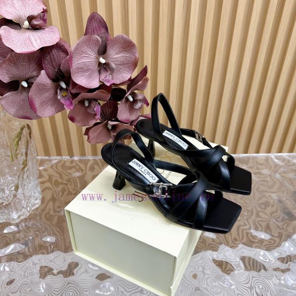 2024 SSJIMMY CHOO Dinner High Heel Sandals/Single Shoes——————————Top tierThe Australian poin46piypq1 - Image 3