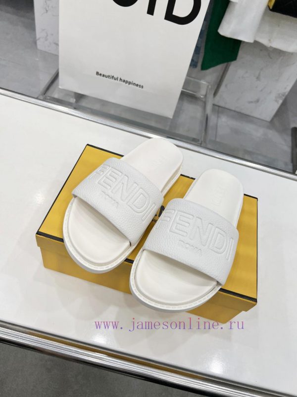 2024 Spring/Summer New Grain Small Cow Leather Thick Bottom - High Order F Home] 2024 Springjdneupn7