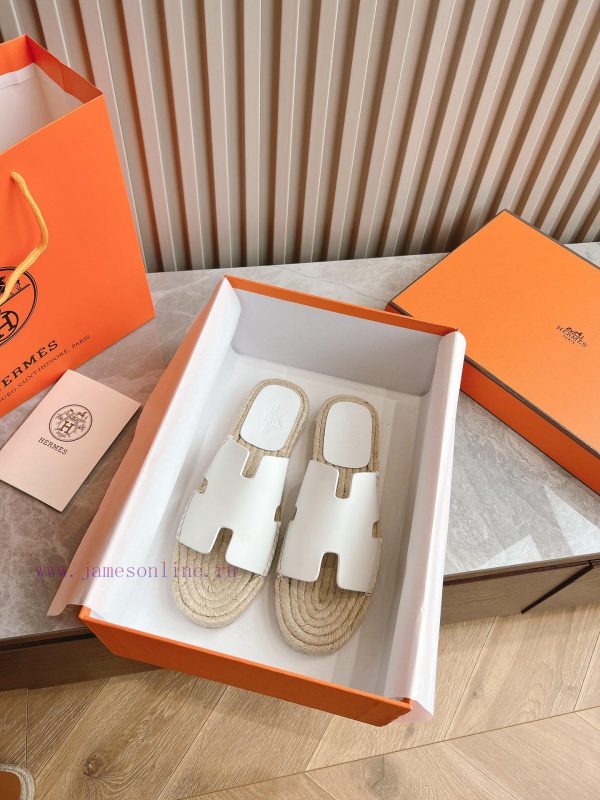 Top tierAima H Home 2024 Antigua Grass Weaving Slippers - Made of genuine leather with a lara01mprfe
