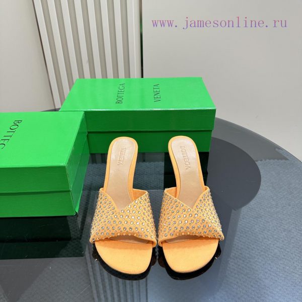 Bottega Venet* The latest and most classic woven high-heeled sandals, ins&Xiaohongshu, are w9ewmcr8s - Image 3