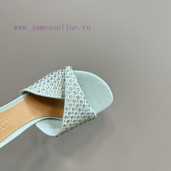 Bottega Venet* The latest and most classic woven high-heeled sandals, ins&Xiaohongshu, are w4stb25y0 - Image 9