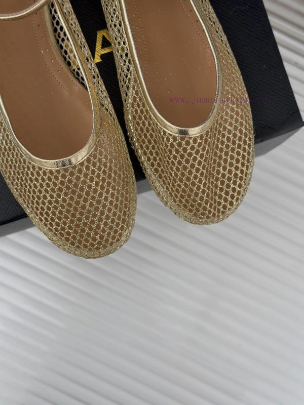 AlAIA | Classic retro mesh Mary Jane shoes from AlAIAFull of girlish style, with both modern2wknpskv - Image 8