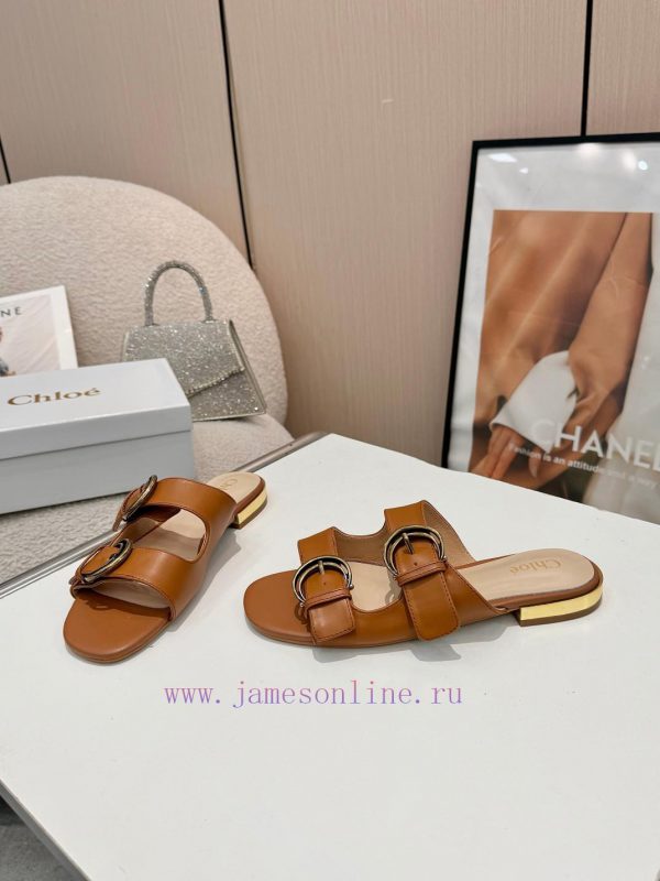 Chloe new style, cowhide fabric, sheepskin lining, sizes 35-43, leather sole plus 30xgk0dv0v - Image 5