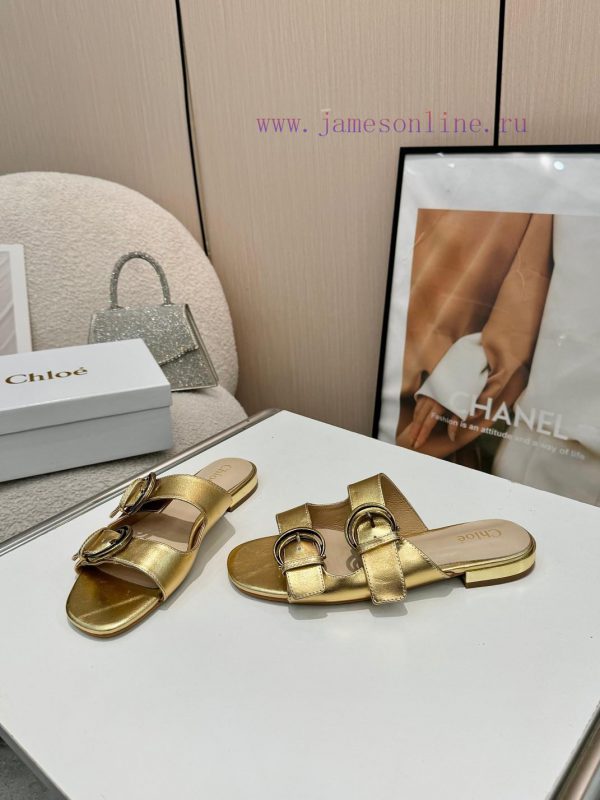Chloe new style, cowhide fabric, sheepskin lining, sizes 35-43, leather sole plus 30mpcu2y79 - Image 4