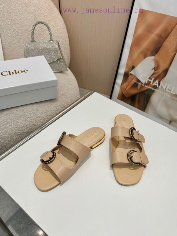 Chloe new style, cowhide fabric, sheepskin lining, sizes 35-43, leather sole plus 307d9h8hp4 - Image 5