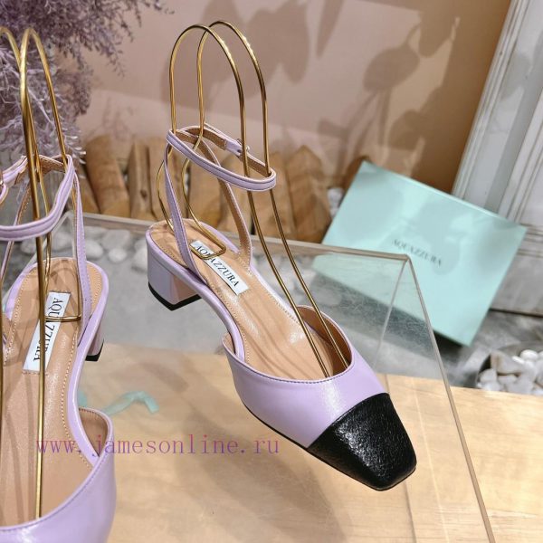 ????????? ????  ? Top notch square toe women's high heels, this "FrenchFlirt" mid heel shoe hudnku5z - Image 5