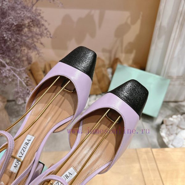 ????????? ????  ? Top notch square toe women's high heels, this "FrenchFlirt" mid heel shoe hudnku5z - Image 8