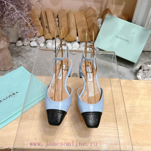 ????????? ????  ? Top notch square toe women's high heels, this "FrenchFlirt" mid heel shoe lof2bjaq