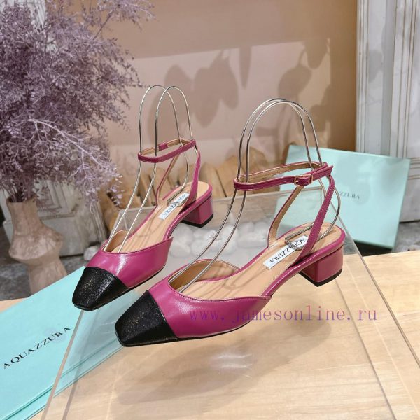 ????????? ????  ? Top notch square toe women's high heels, this "FrenchFlirt" mid heel shoe 81kf4pop - Image 4