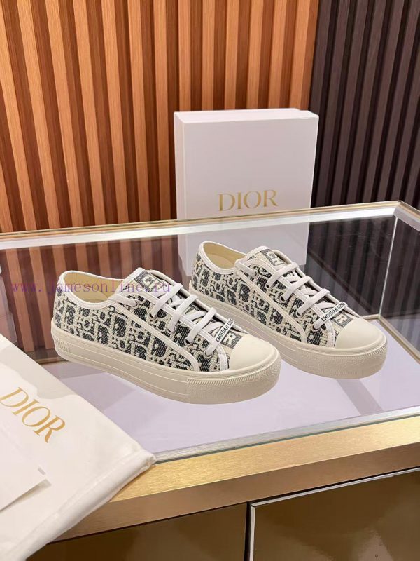 παντοφλες cartoon | In 2025 Walk 'n' Dior Embroidered Mid Top Casual Shoes Will Be NewOn The Fashion Stage Dior Emb scud87tq | alpe παπουτσια