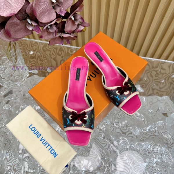 καλτσες για μποτακια | New LV Donkey Brand 2024 Early Spring New Top Original Developed Vintage Vintage Art Velvet Bow w54iitfv | παπουτσια γυναικεια adidas skroutz
