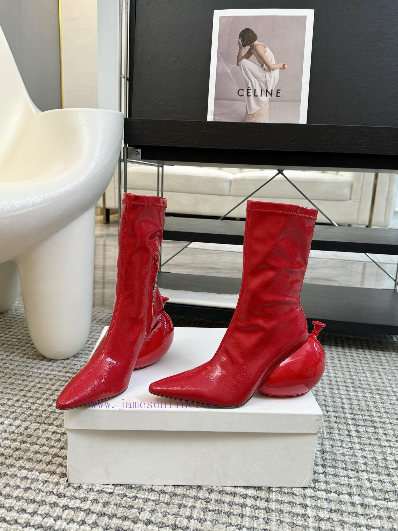 vanity μποτακια | Loewe 2024 New Autumn/Winter Fashion Show Balloon And Short Boots ️ Artwork Worn On The Feet Wi 4lvtpyxf | γαλότσες site e-jumbo.gr - Image 4