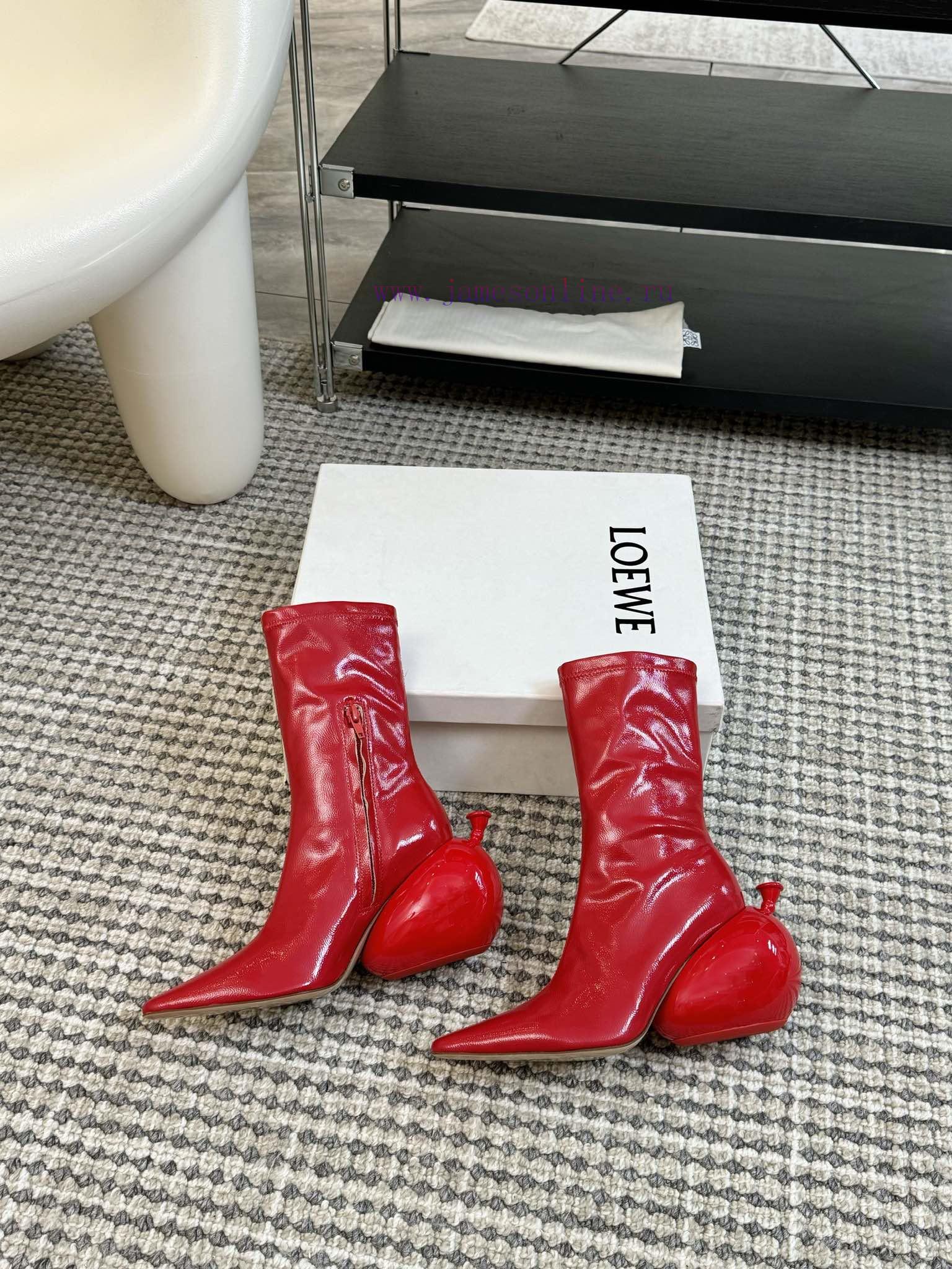 vanity μποτακια | Loewe 2024 New Autumn/Winter Fashion Show Balloon And Short Boots ️ Artwork Worn On The Feet Wi 4lvtpyxf | γαλότσες site e-jumbo.gr - Image 6